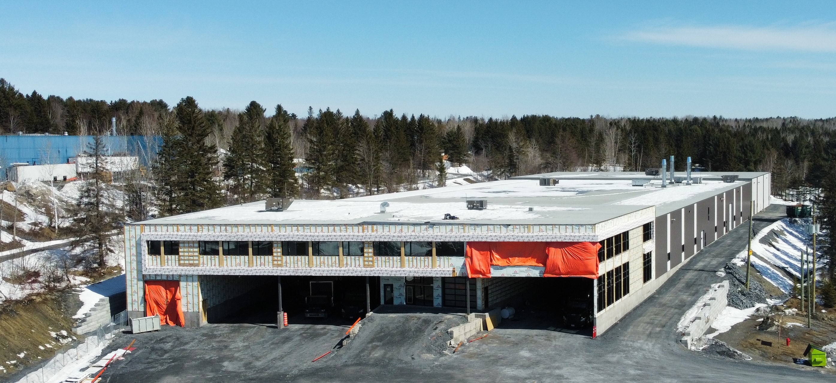 AGRANDISSEMENT DE NOTRE USINE