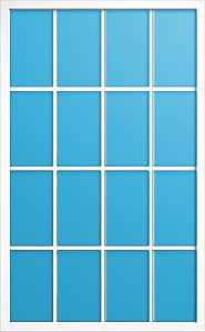 Window grid pattern